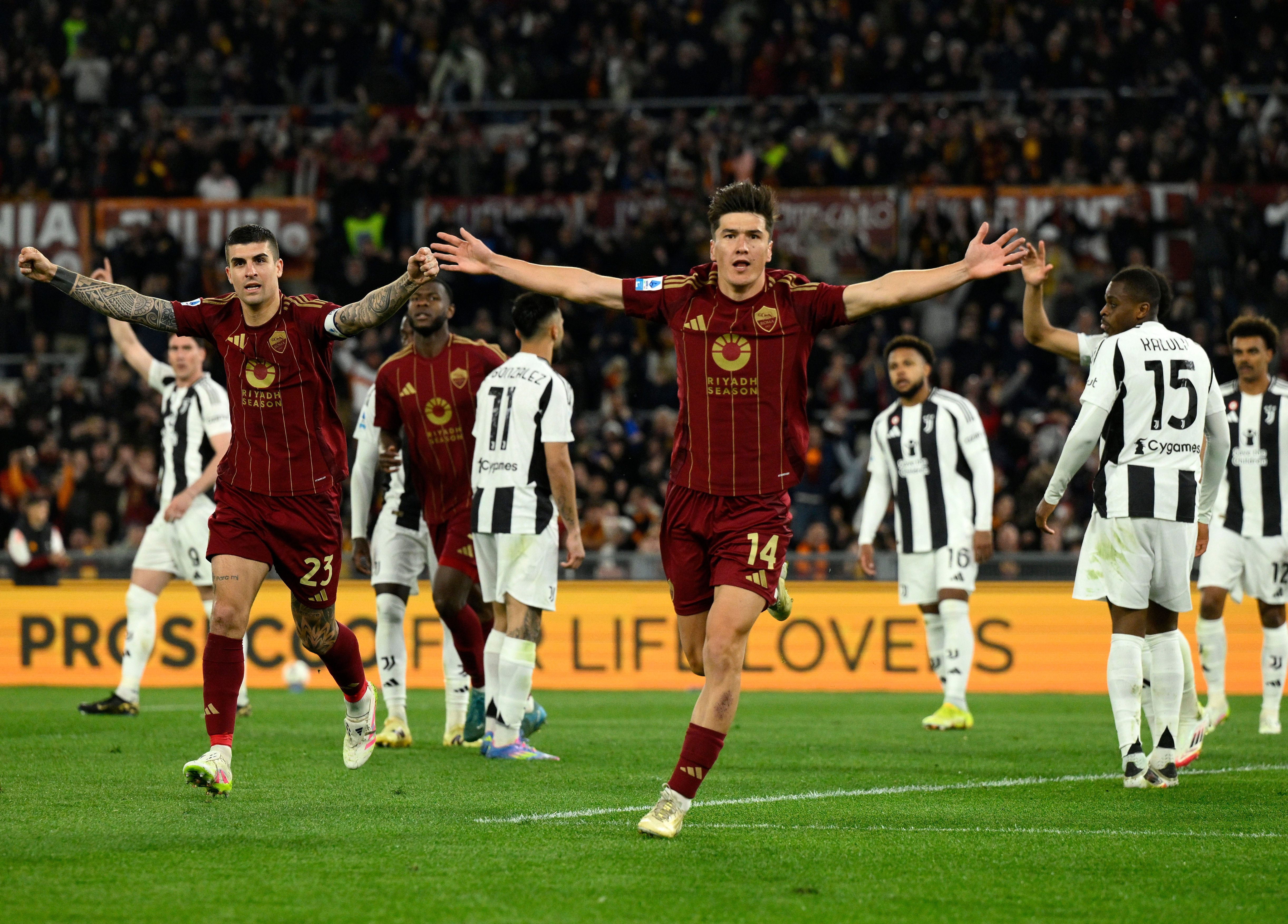 包含罗马全力奋战，欧洲俱乐部赛强成绩斐然的词条