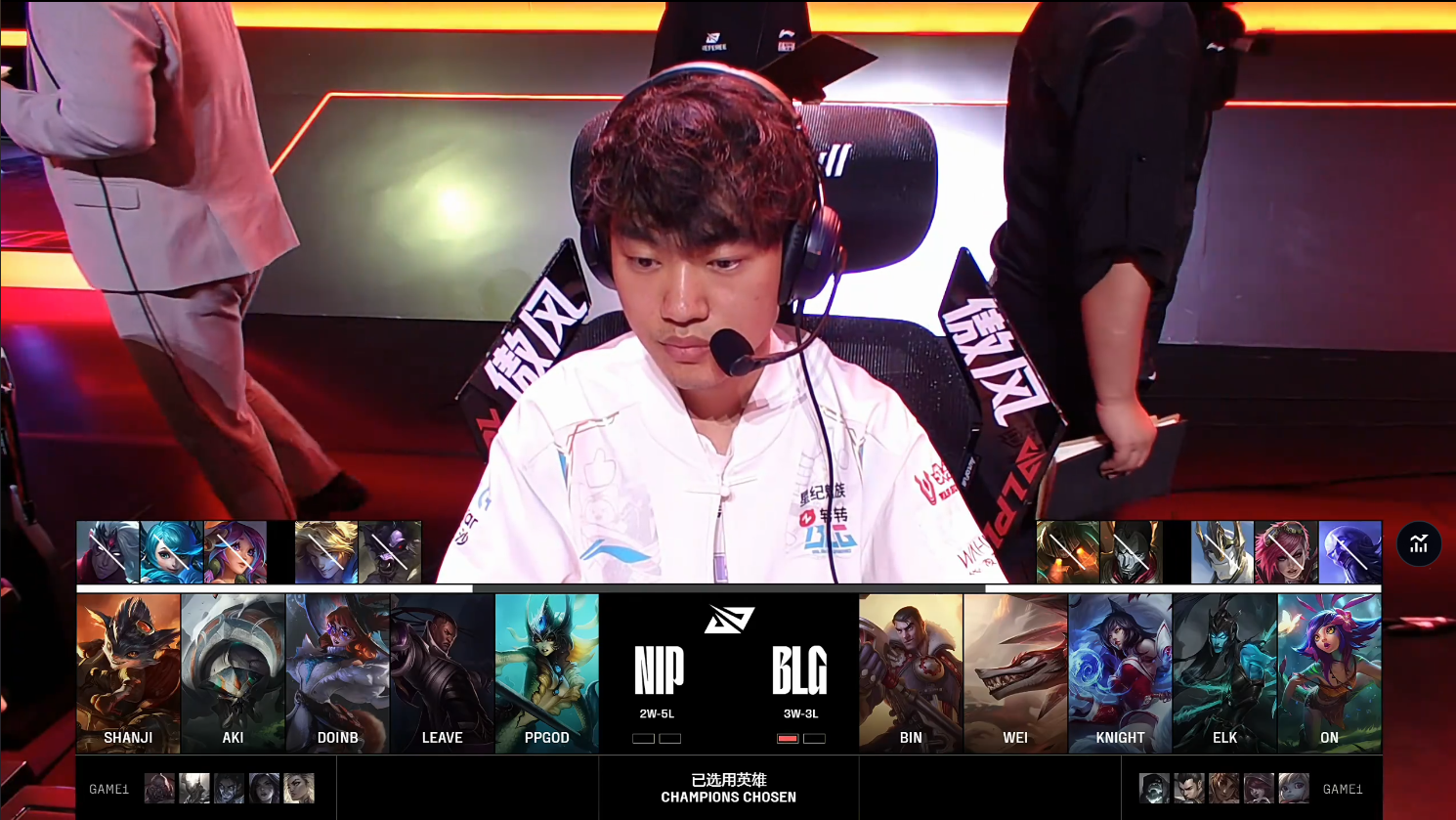 BLG横扫GEN，Doinb操刀奇招英雄翻盘宿命之战小组赛，锁定晋级资格的简单介绍